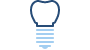 Animated implant supported dental crown