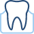 Animated tooth and gums representing periodontal therapy